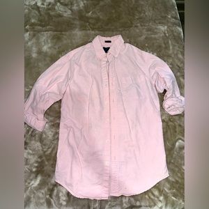 J.Crew light pink button up shirt